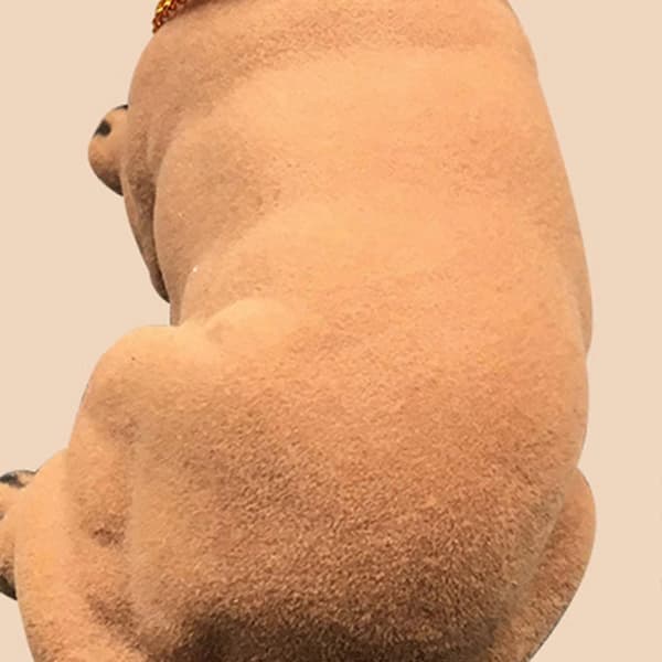Bobble Head Hundehvalp Figur Skrivebordspynt Bildekoration Børnelegetøj