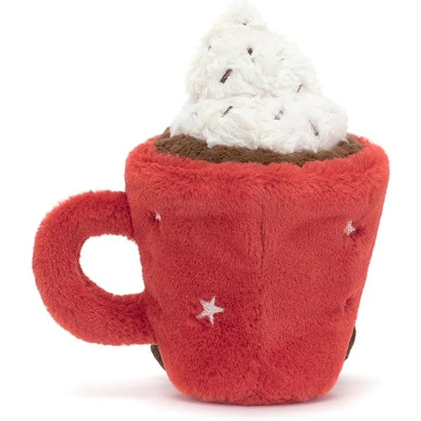 Jellycat Funny Varm Sjokolade – H: 19 cm x L: 9 cm