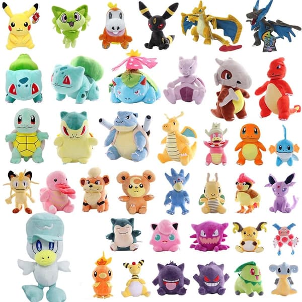 Mjukdjur för bebisar, födelsedagspresent till barn 15~20cm 20cm Eevee