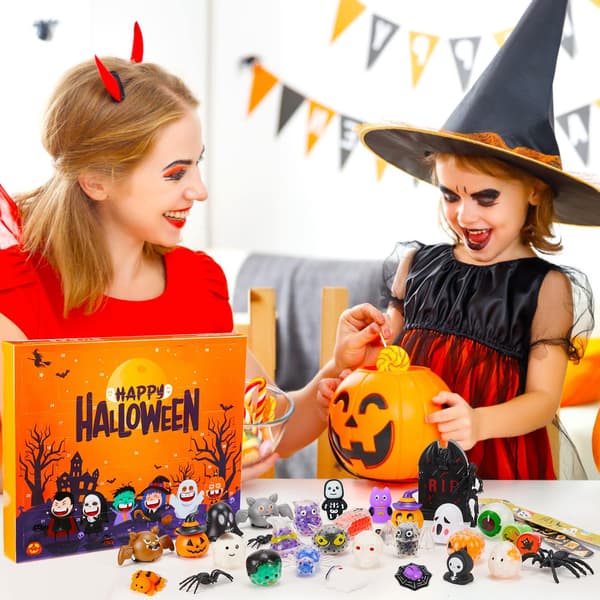 Halloween-joulukalenteri, 31 päivän ei-karkki laskentakalenteri