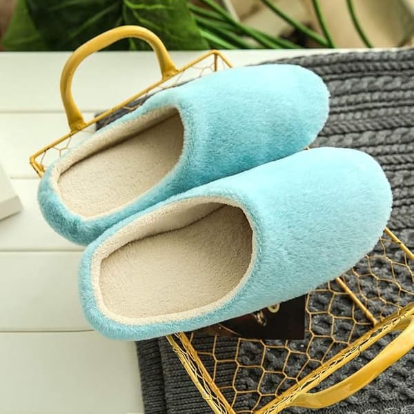 Hjemmesko Vinter Varme - Unisex Vinter Varme Memory Foam Hjemmesko Varme Tæppe Hjemmesko Forede Hjemmesko Hjemmesko 38-39 yards