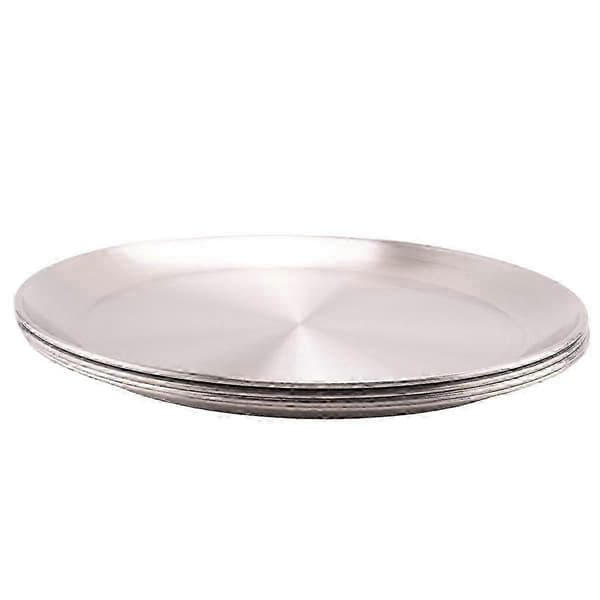 4-pak 30 cm pizzapande, bageplade i rustfrit stål til pizzaovn, rund pizzapande, til bagning js