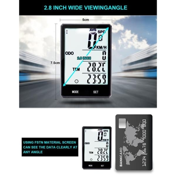 Cykelcomputer / Speedometer til Cykel