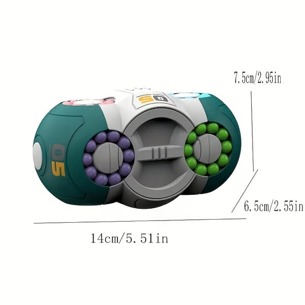 2-Størrelses Rum Planet Plys Solsystem Univers Planet Elskere Gave - Bløde Polyester Udstoppede Dyr med 8 Farvemuligheder, Holdbart Rum-Tema De Grey