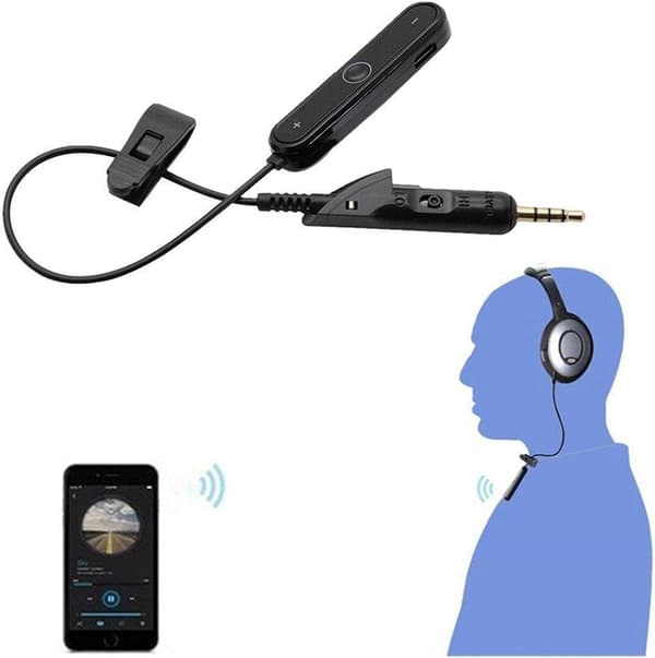 2 stk. Trådløs 4.1 Receiver Adapter Kabel Udskiftning USB Kabel QuietComfort QC15