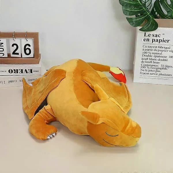 Husdjur 50cm Sovande Charizard Plysch Djurdocka Barn Födelsedagspresent