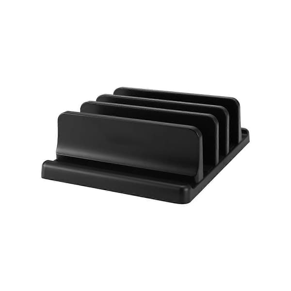 Vaydeer Laptop Stand Lodret Computer Stand Lodret Skrivebordsstand Pladsbesparende Skrivebordsopbevaringshylde