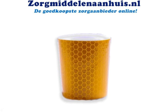 Reflekterende Tape Klasse 1 Selvklebende 2 Ruller Hvit Rød 5cm Bredde 300cm Lengde Per Rull