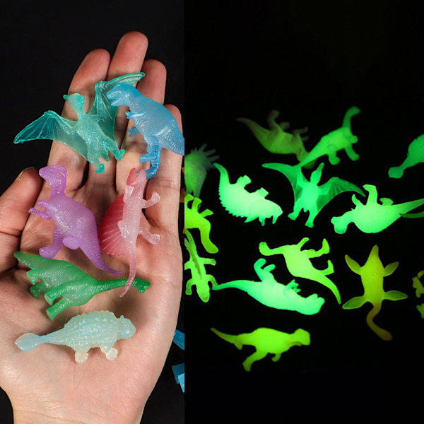 Selvlysende Dino Minifigurer, 24-dages Julekalender til Børn [JUN] 31