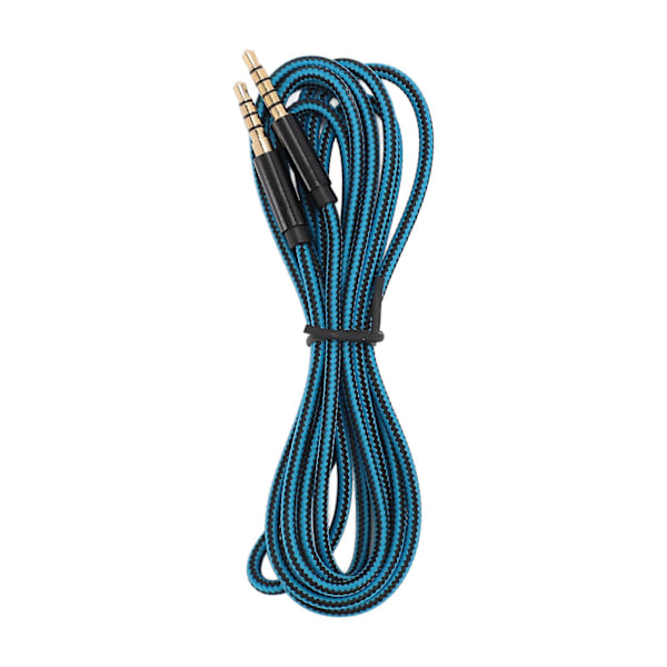 3,5 mm 5-polet plugg til 4-polet pluggkabel erstatning 3,5 mm gullbelagt plugg spillhodetelefonkabel for Logitech Astro A10 A30 A40 2m