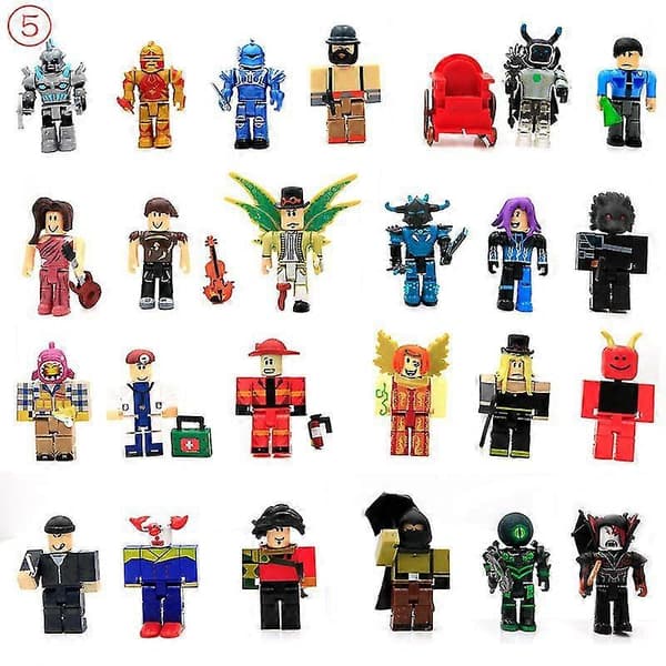 Nyt 24 stk/sæt Roblox Action Figur Legetøj 8 cm Samling (blindboks)