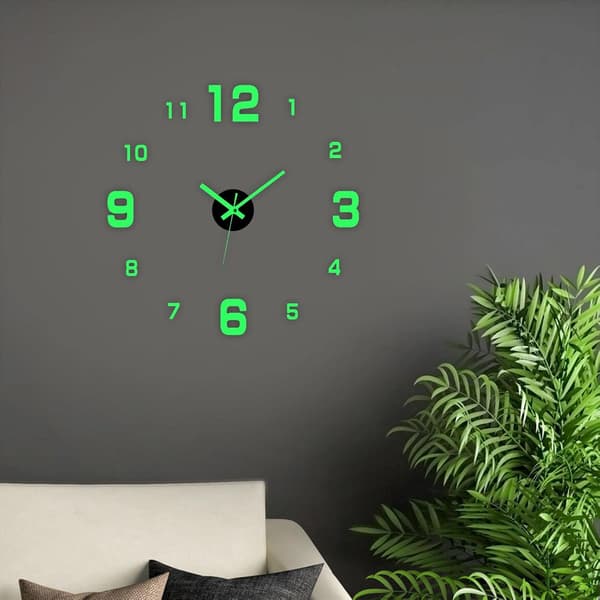 DIY Veggklistremerker med selvlysende funksjon for hjemmebruk