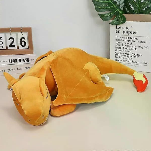 Husdjur 50cm Sovande Charizard Plysch Djurdocka Barn Födelsedagspresent