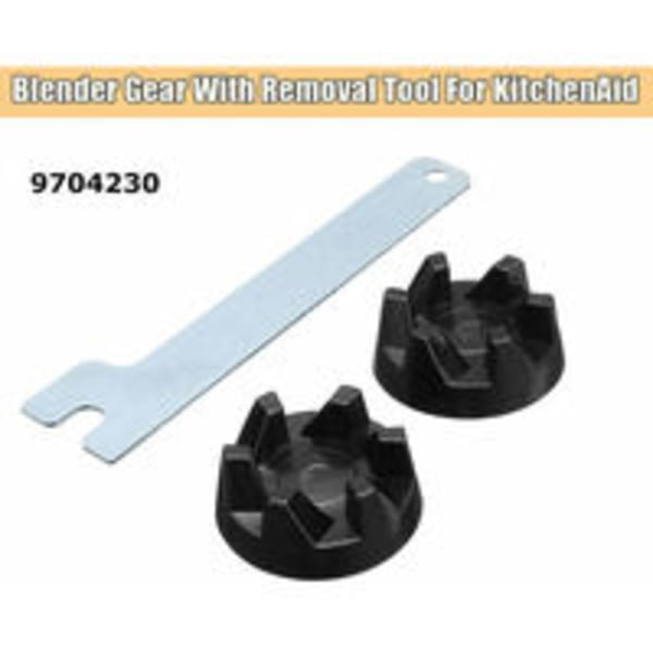 2 stk. Blender Gummi Koblingsgear med Fjernelsesværktøj til Kitchen Aid 9704230
