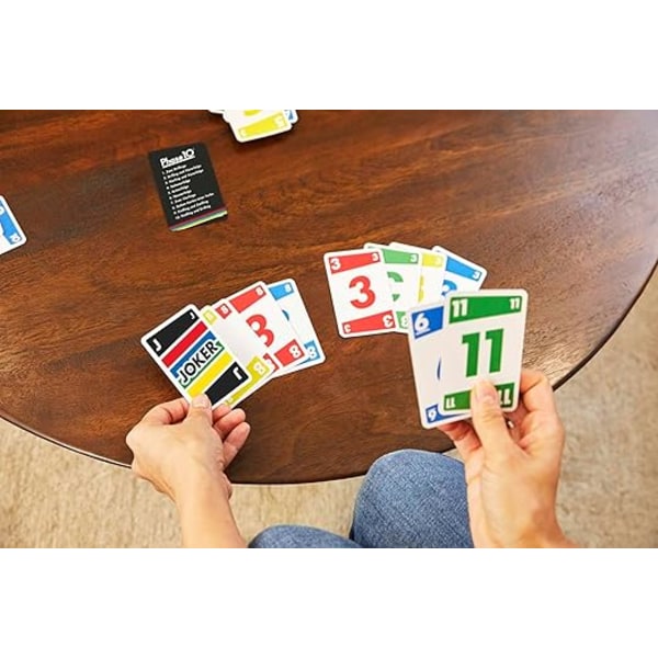 Mattel Games Phase 10 -korttipeli, monivärinen, yksi koko