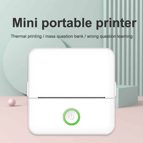 Bærbar Mini Studenter Fejl Lomme Printer Foto Bluetooth Termisk Lille Printer
