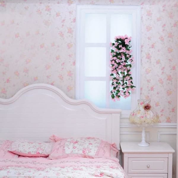 Håndlaget bordløper, ensfarget, 33 x 183 cm, beige