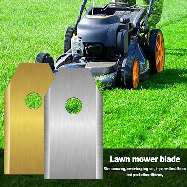 30x Titanblad passar alla Husqvarna® Automower® / Gardena® robotgräsklippare + 30 skruvar - Dessa ersättningsblad passar till 105, 310i m.fl.