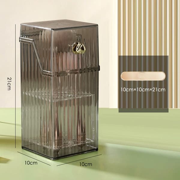 Mode Makeup Børsteholder Opbevaringsboks gray