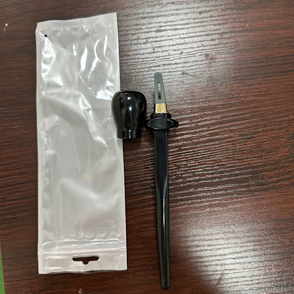 Easy No-SkipEyeliner återanvändbar silikon eyelinerborste silikon eyelinerverktyg Black + OP