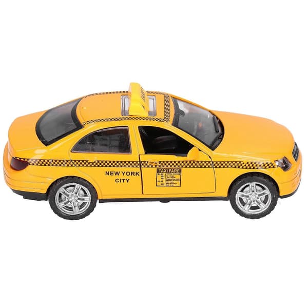 1:32 Skala Træk Tilbage Taxilegetøj Simulation Legering Kabine Bilmodel Legetøj Børn Køretøj Legetøj