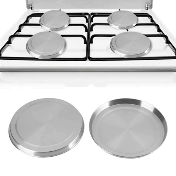 Spislock rostfritt stål 4-pack