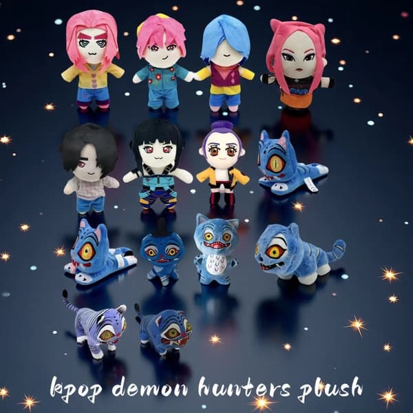 K-POP Demon Hunters Pehmotiikeri Pehmolelu Tiger 20cm