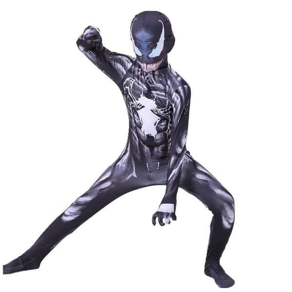 Klassisk Spider-Man Bodysuit Cosplaydragt til børn og voksne, strækbar heldragt til Halloween og fest Deadpool Deadpool 150