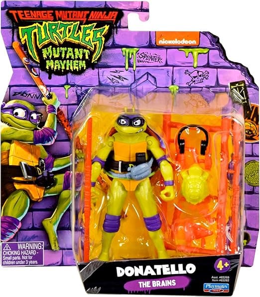 Playmates - TMNT: Mutant Mayhem - Donatello Basfigur