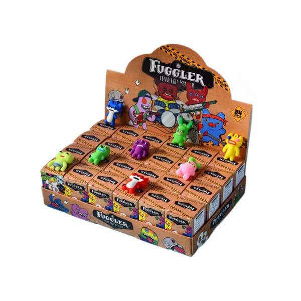 Sød Monster Vedhæng Nøglering Dukke Blind Box (24-pak)