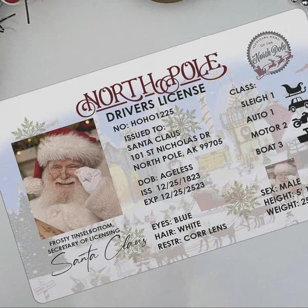 Jultomtens pilotlicens saknas, kan någon hjälpa honom? B