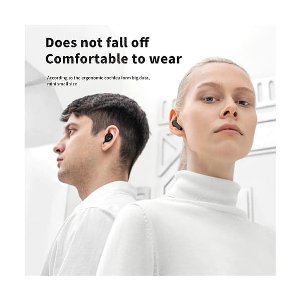TWS Bluetooth 5.0 Øretelefoner Trådløse Ørepropper 9D Stereo Sport Vanntett Fire Ørepropper Headset Hea