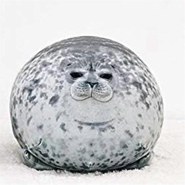 Chubby Blob Selpute, utstoppet bomulls plysjdyrleke