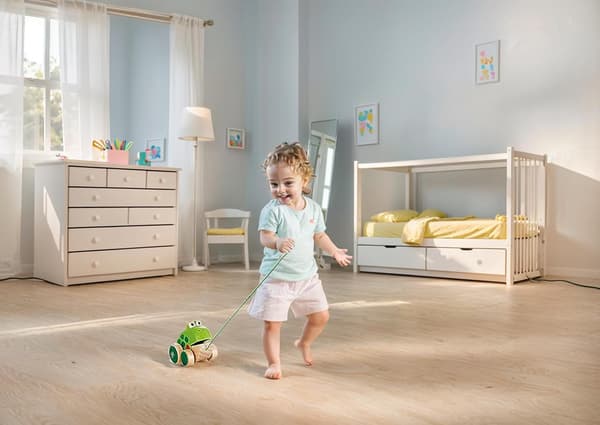 Hape Puupöllö Vetoleluttoy, Kirkkaat Värit