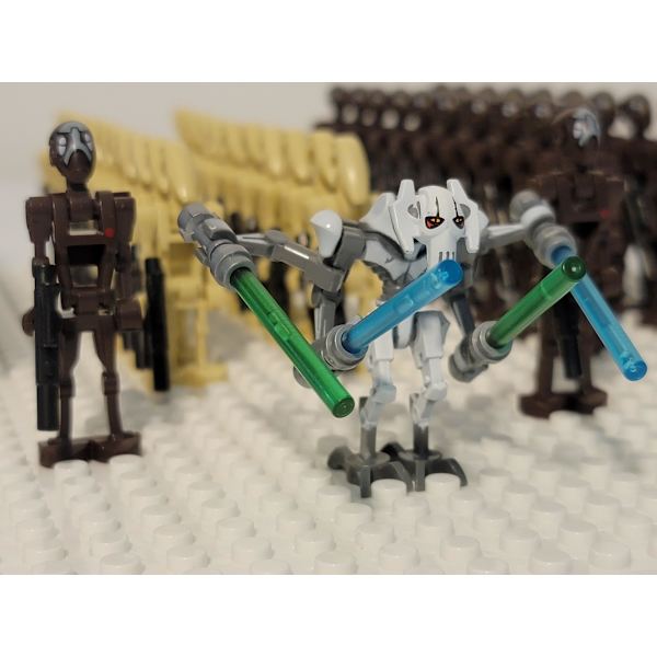 Star Wars Battle Droids Hær Custom Sæt 63 stk. Commando Droids Super Battle Droids [DmS]