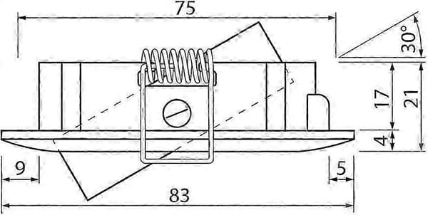 12x Justerbar Downlight GU10 Montering Hvid