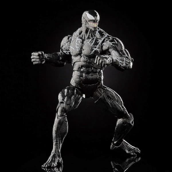 Legends Series Venom 6-tommers samleobjekt actionfigur Venom leketøy, premiumdesign og 3 tilbehør11
