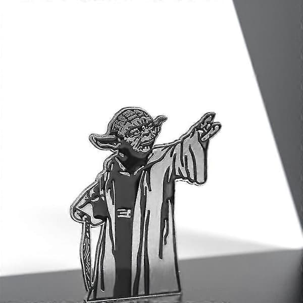 1 stk. Star Wars Master Yoda Metall Bokstøtte Bokhylle Bokholder