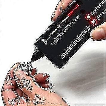 Højpræcisions Diamanttester Professionel Juveler (Sort Diamanttester)