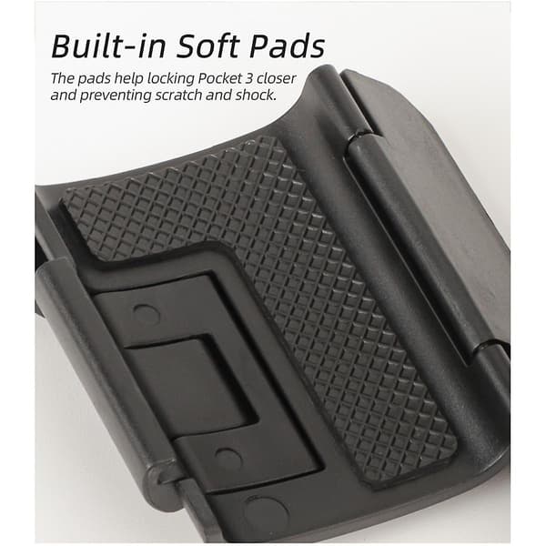 Foldbar Binaural Udvidelsesramme til Pocket 3 Adapter Multifunktionel Praktisk Adaptermontering
