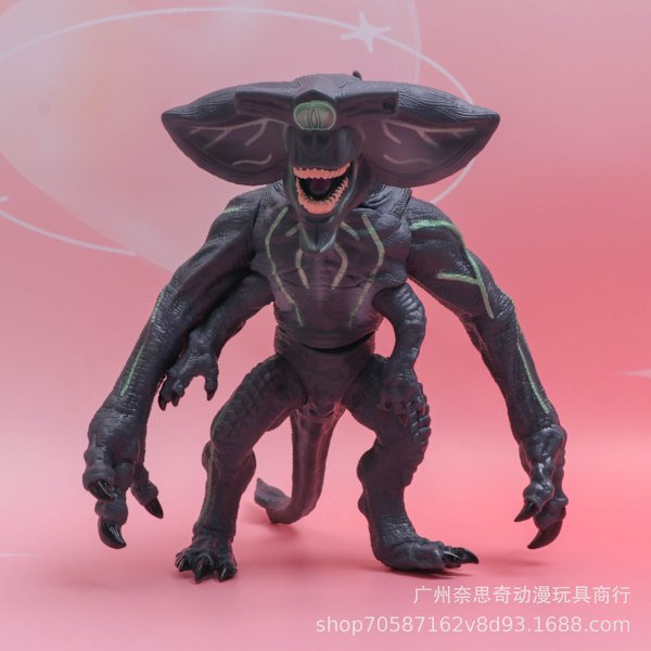 Pacific Rim Wanderer Docka Vit Orm Hat Lingbei Sköldpadda Lie Huvud Mecha Monster Docka Modell Ornament Pacific Rim - Velociraptor