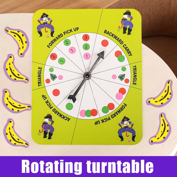 Monkey Tail Chase Selskapsspill, Interaktiv Familieutfordring for 2+ Spillere