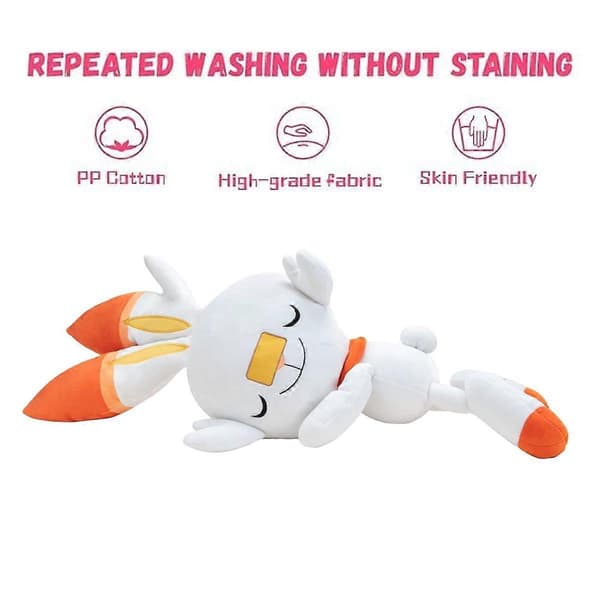 Pokémon Scorbunny 45 cm Premium Sovande Plysch Samlarleksak