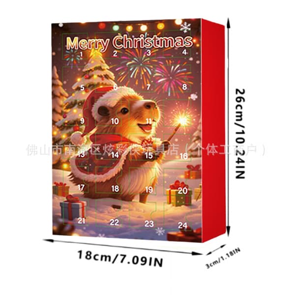 Capybara Adventskalender (Flerfarget) (C) C