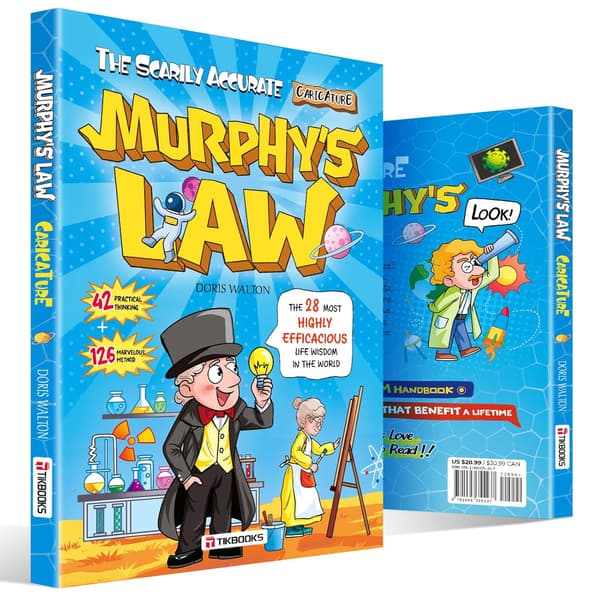 Murphys lov, børneudgave billedbog, alder 8-12 år, 128 sider, paperback