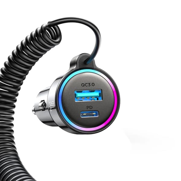 SiGN 90W 3-i-1 Rask Billader med USB-C Kabel