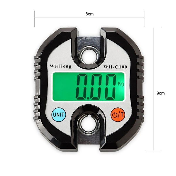 Digitaalinen nostovaaka matkatavaravaa'alle laukkuvaaka 3 punnitusyksikköä (0-100kg / 50g, 100-150kg / 100g)(FQ)