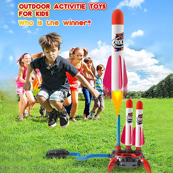 Rakettilaukaisin lapsille ulkokäyttöön Rocket Launcher