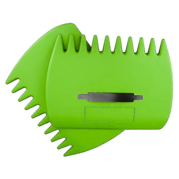 Stor Løvskovl til Have og Gård, Håndrive, Plastik Løvrive, Alsidig til Blade, Plæneaffald