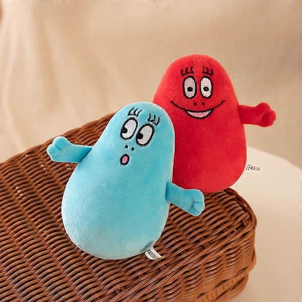 9 stk. Tegneserie Barbapapa plys bløde legetøj